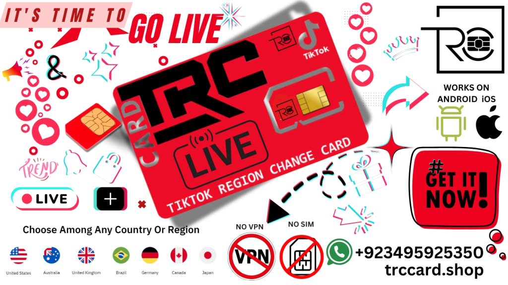 TikTok Live in Pakistan without SIM